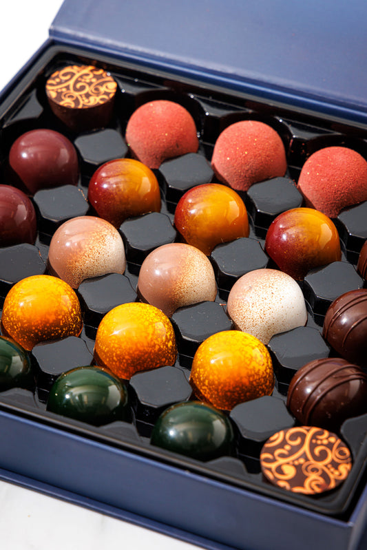 Gift Box of 25 Chocolate Bonbons