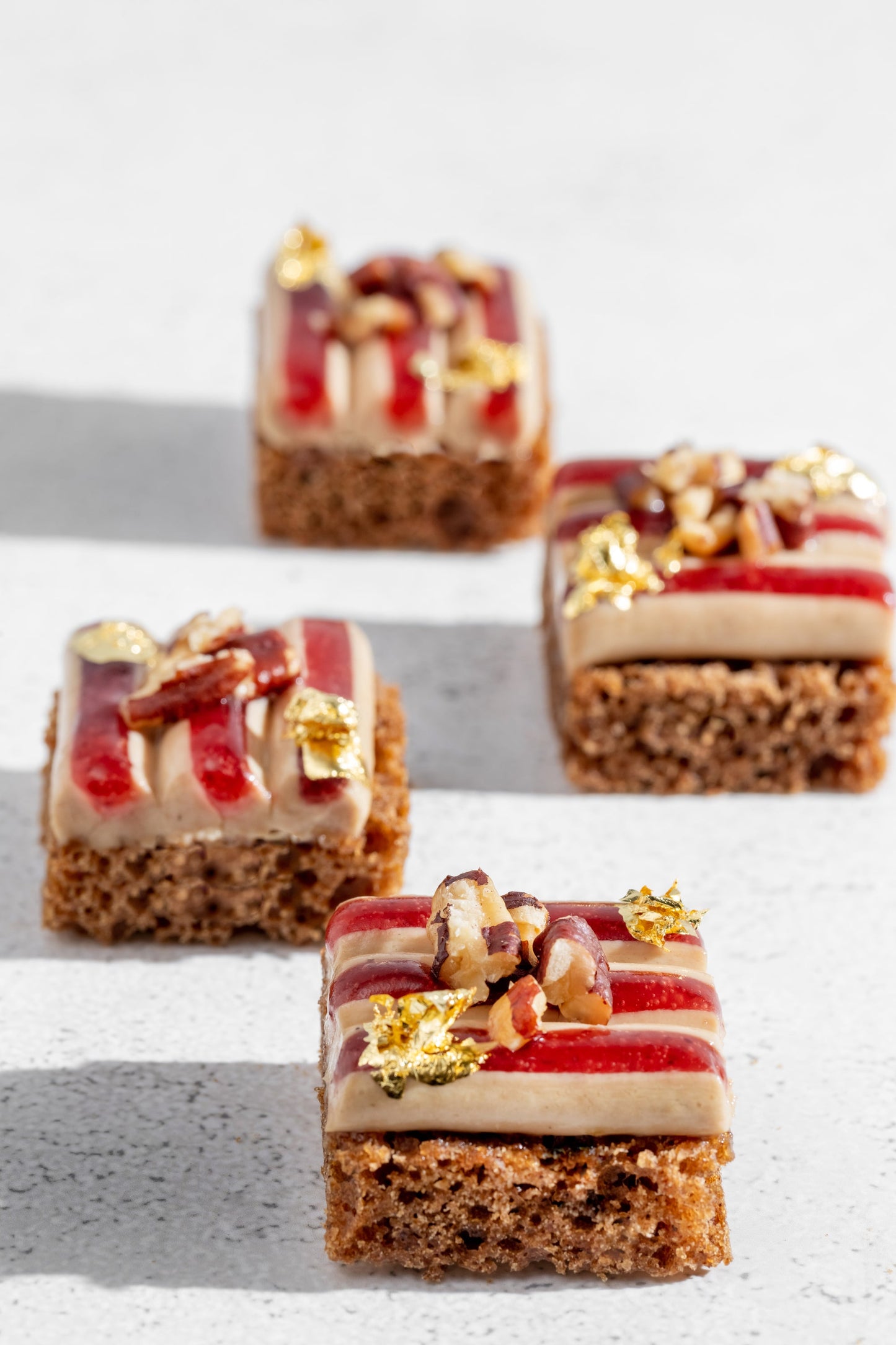 Duck Foie Gras, Gingerbread & Cranberry (12pcs)