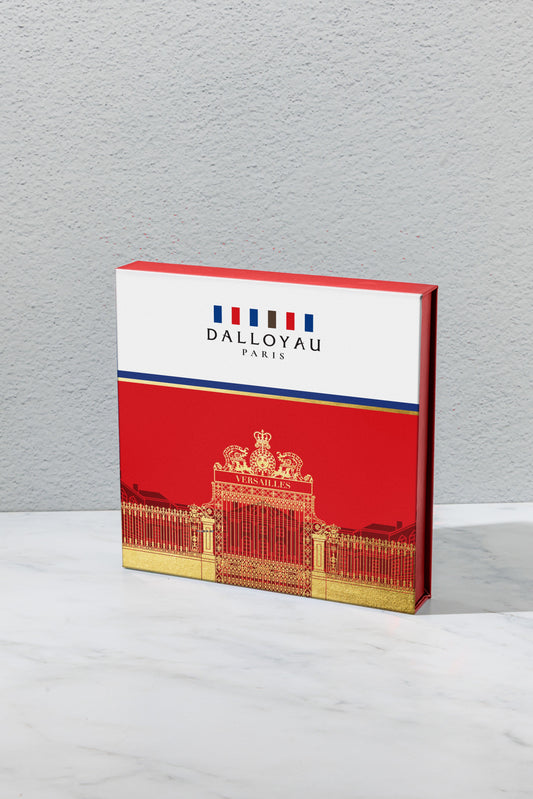 Gift Box of 12 Chocolate Bonbons - Red