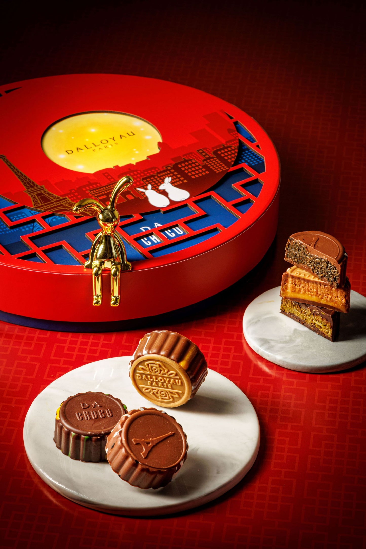 Crispy Chocolate Mooncake