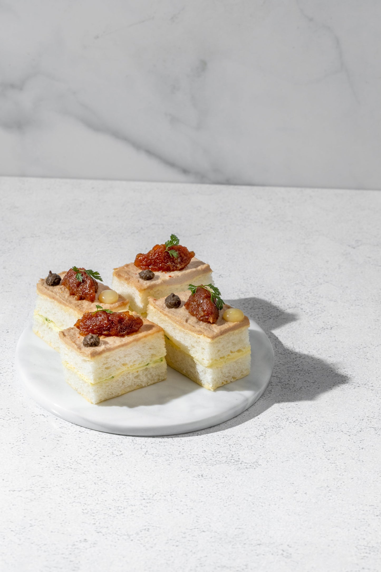 Tuna & Espelette Chili Petit Sandwich (12pcs)